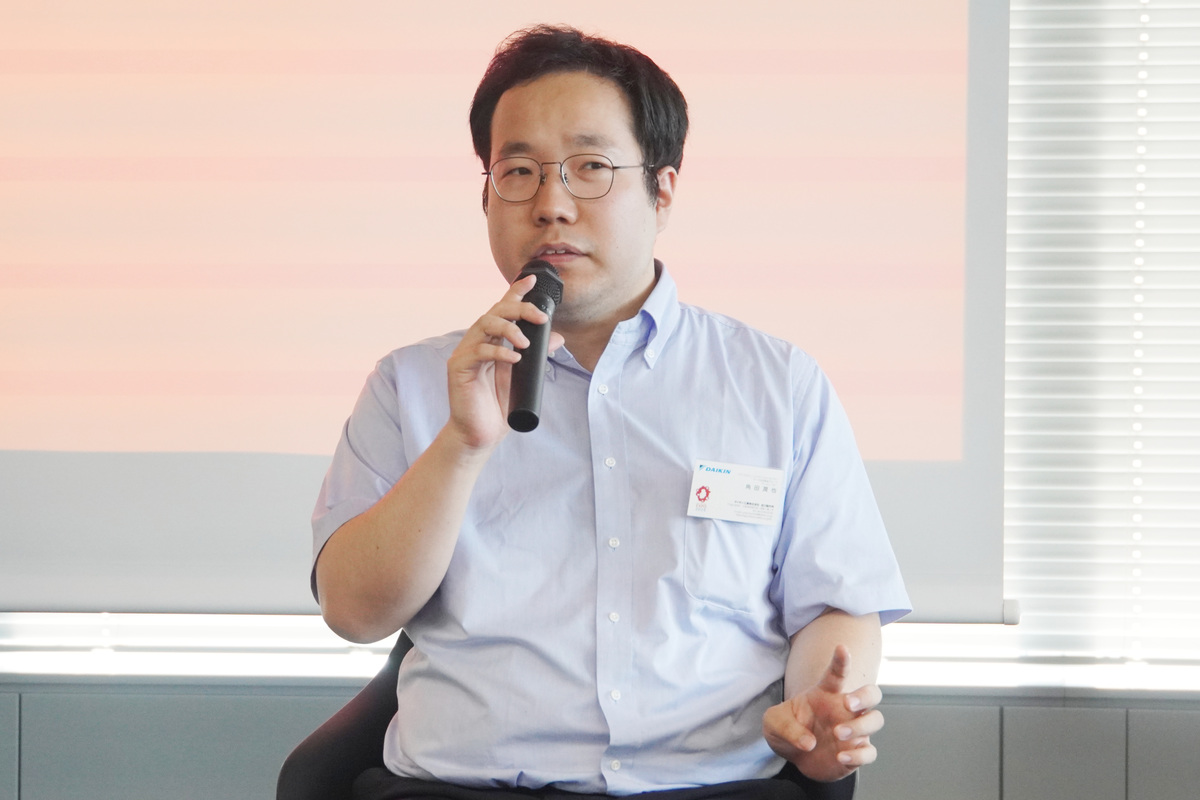 角田潤也氏（ダイキン工業株式会社）