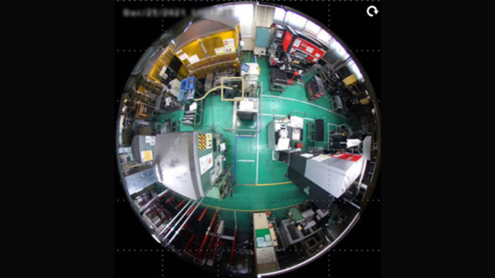 可視化ダッシュボードから録画映像の確認イメージ