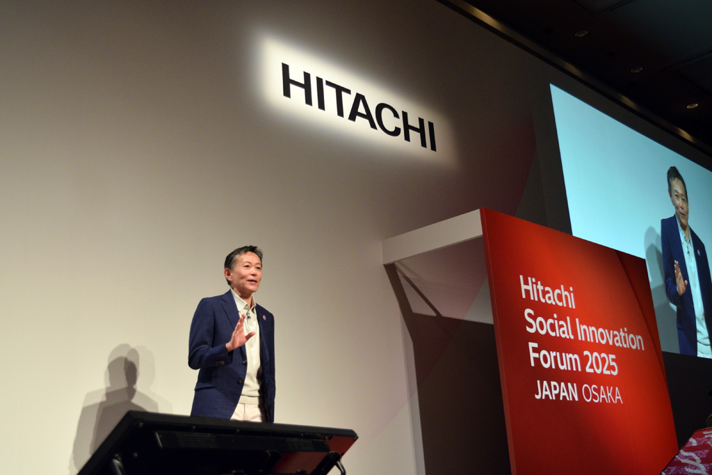 日立 代表執行役 執行役社長兼CEOの德永俊昭氏