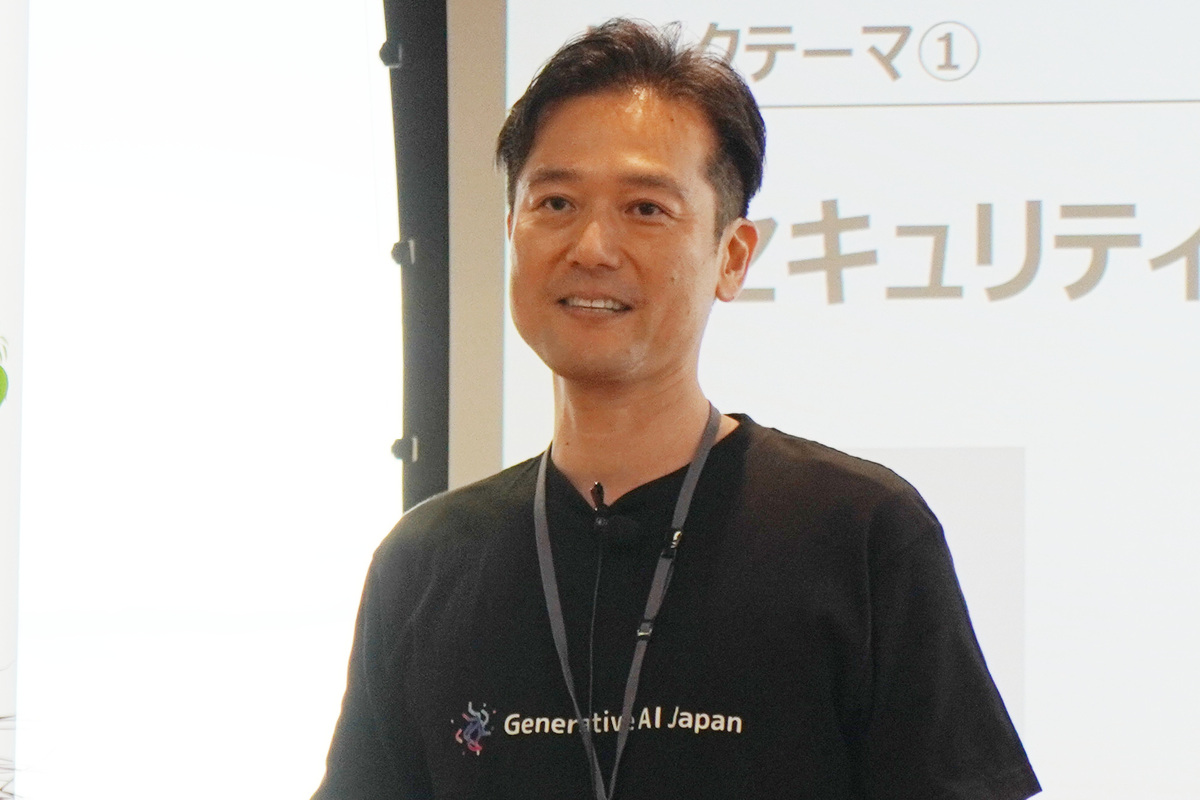 ファシリテーターの飯田朝洋氏（トレンドマイクロ）