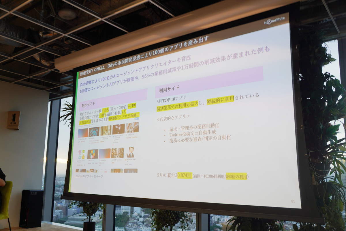 博報堂のDifyによる社内でのAIアプリケーション開発