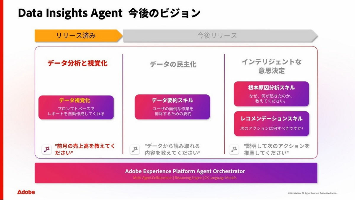 Data Insights Agentの今後のビジョン
