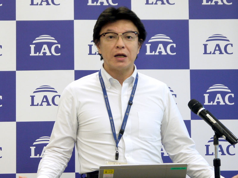 ラック コンサルティング統括部長の内田法道氏