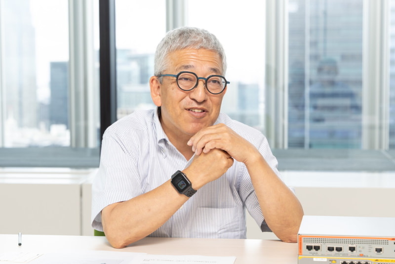 アライドテレシスホールディングス株式会社 シニアテクニカルストラテジスト 真野浩氏