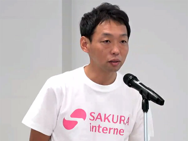 さくらインターネット 執行役員の霜田純氏