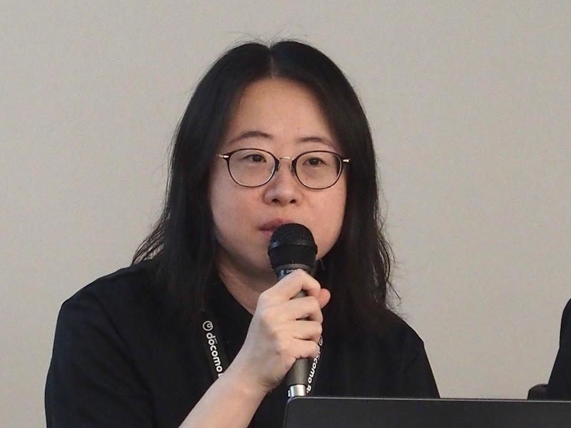 NTTドコモビジネス エバンジェリストの張暁晶氏