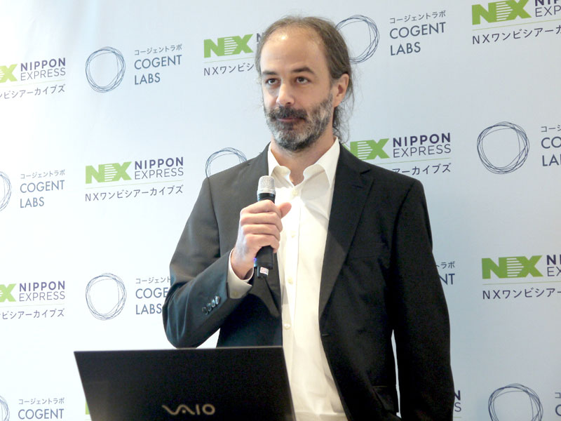 Cogent Labs 常務執行役員 CTOのティエリ ソスビ氏