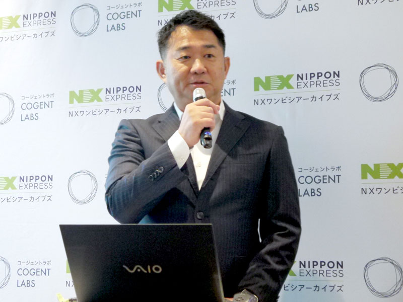 Cogent Labs 取締役常務執行役員の木本恭次氏