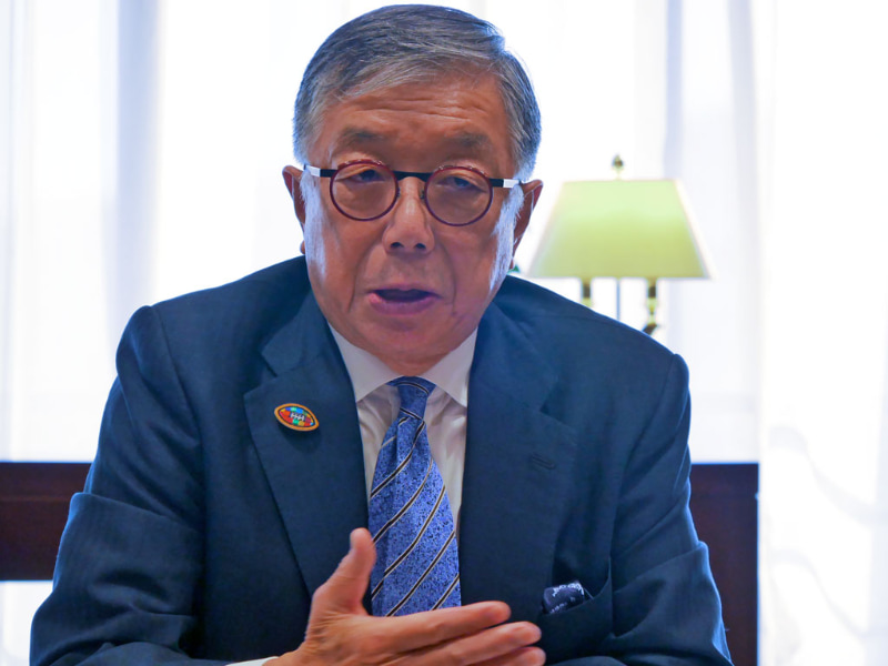 内田洋行の大久保昇社長