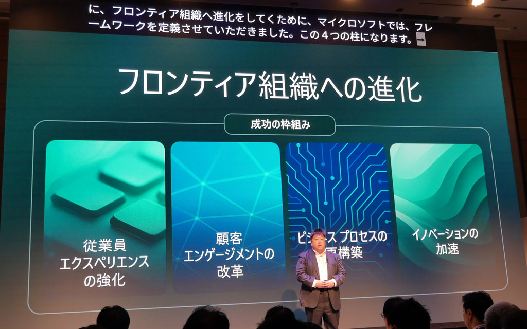 「フロンティア組織への進化」がキーワードだ