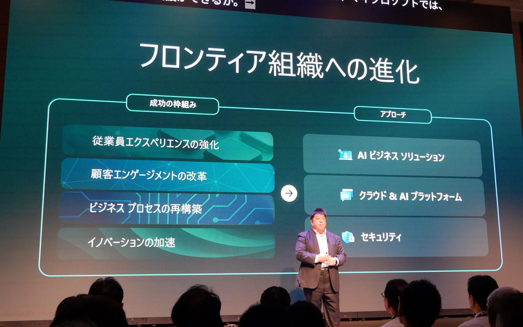 成功に向けた4つのフレームワークと、マイクロソフトの3つのアプローチ