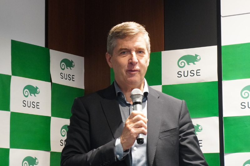 SUSE 最高経営責任者（CEO） Dirk-Peter van Leeuwen氏