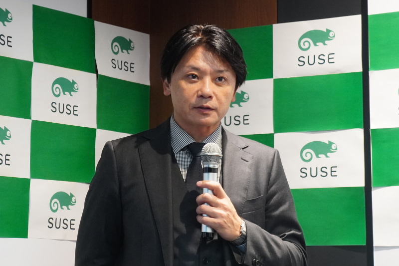 SUSEソフトウエアソリューションズジャパン株式会社 カントリーマネージャー 渡辺元氏