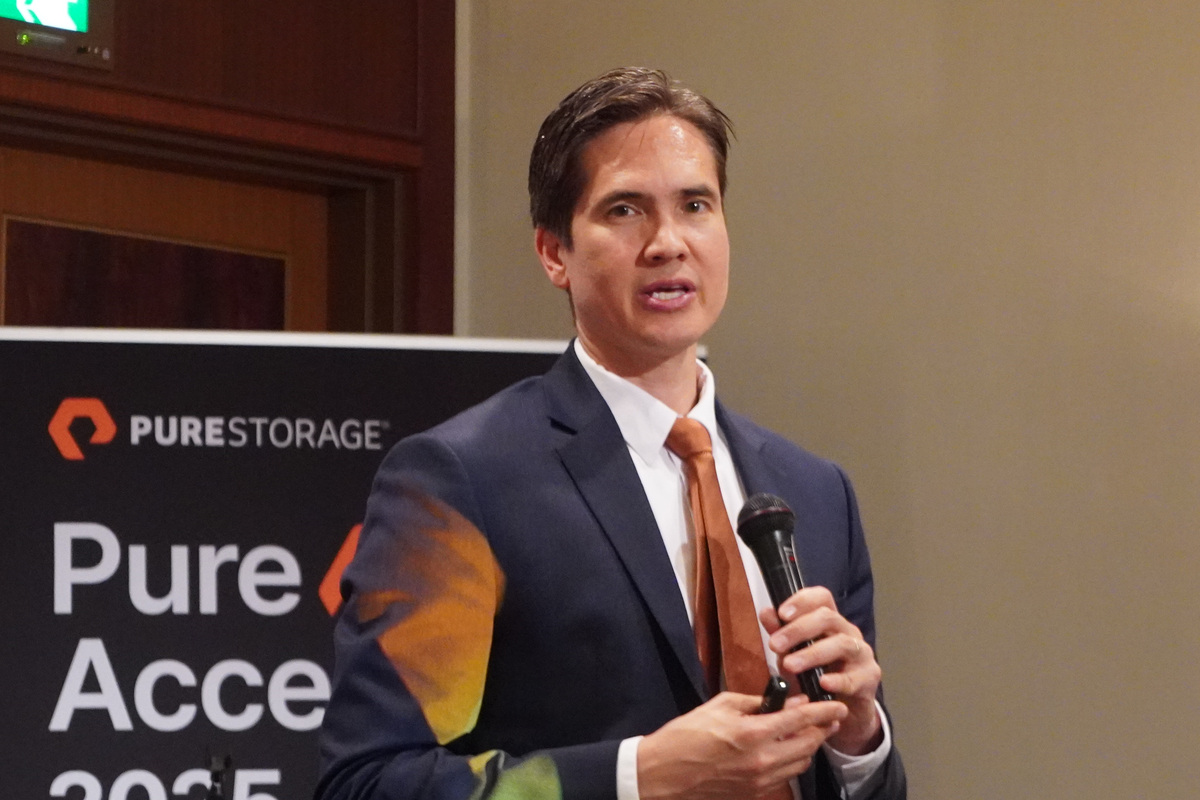 Pure Storage コア・プラットフォーム事業部門 ゼネラル・マネージャー 兼 VP ショーン・ハンセン氏
