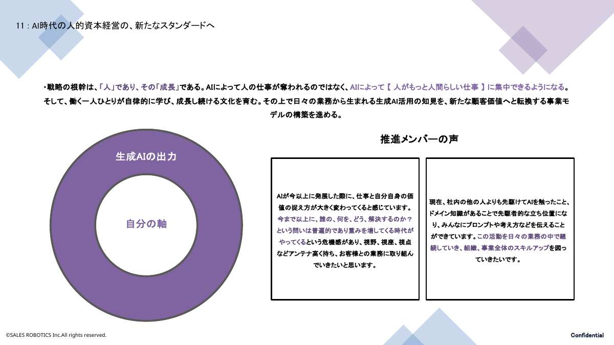 推進メンバーの意識が変わってきた
