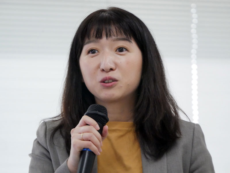 NEC モビリティソリューション統括部プロフェッショナルの紀平知慧氏