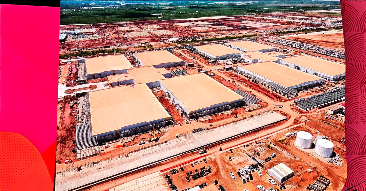 昨年の6月から建設が始まっているというテキサスに建設中のOracle最大のデータセンター