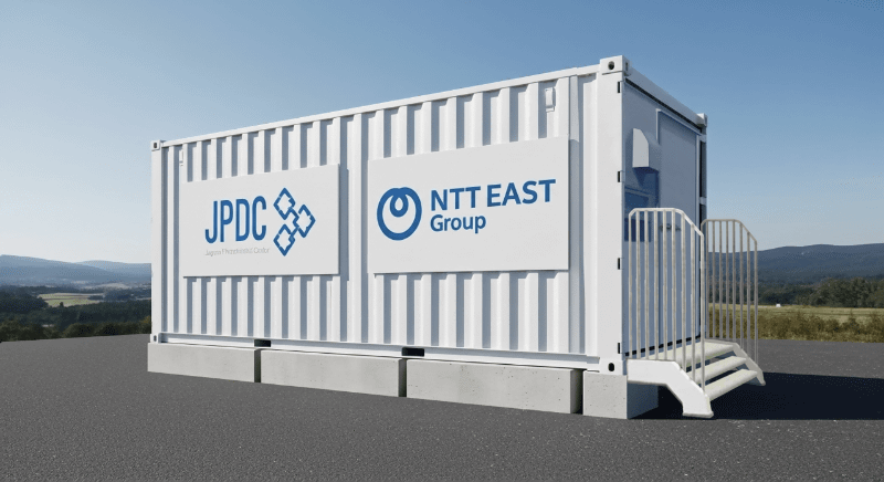 コンテナ型データセンターのイメージ（画像提供：NTT-ME）