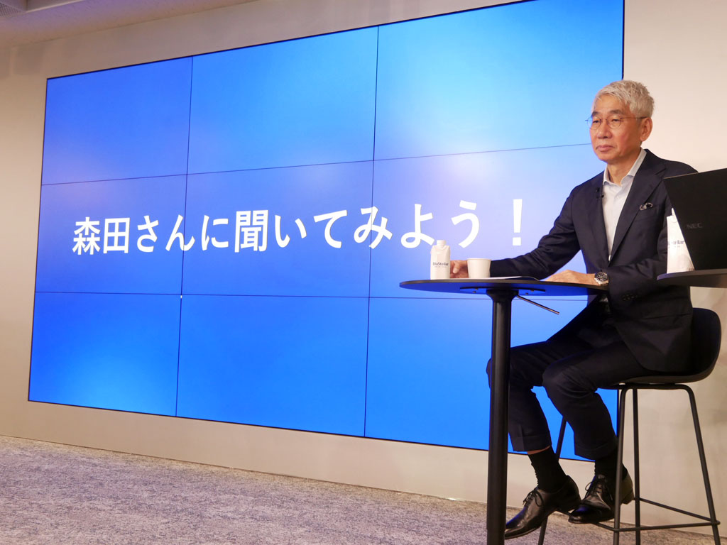 「森田さんに聞いてみよう！」は、今回は拡大版として40分間に渡って質問を受け付けた