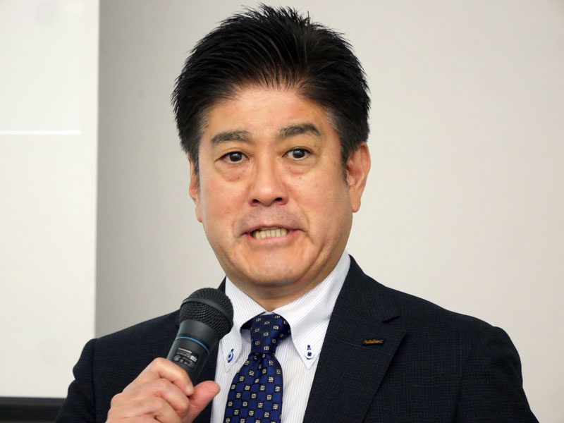 ニデック 執行役員 小型モータ事業本部副本部長の田中裕司氏