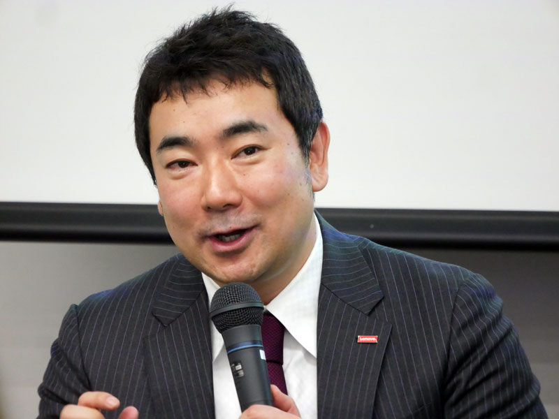 レノボ・エンタープライズ・ソリューションズ プロフェッショナルサービス本部本部長の野上友和氏