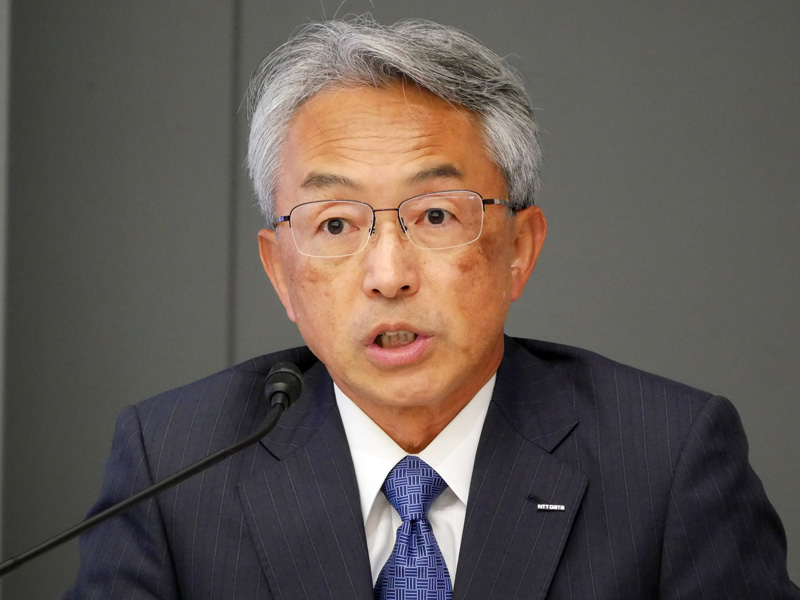 NTTデータグループ 代表取締役社長 CEOの佐々木裕氏