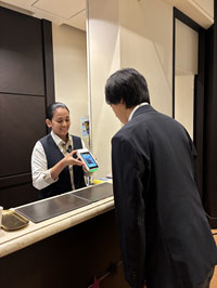店舗決済での利用イメージ