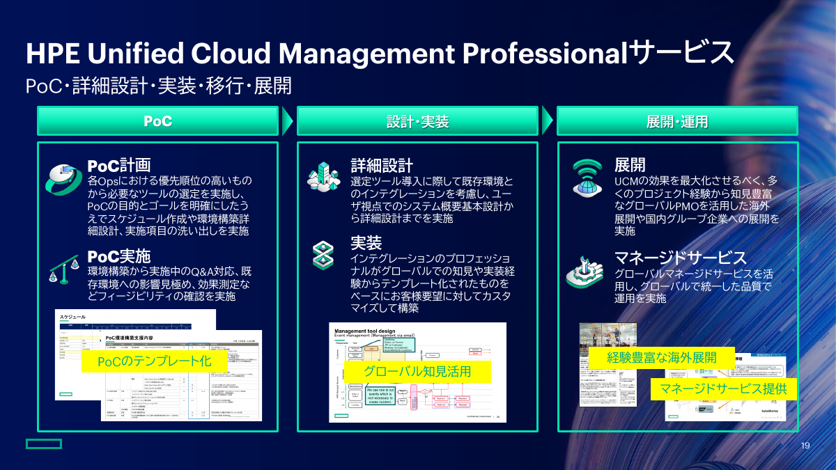 プロフェッショナルサービスの内容