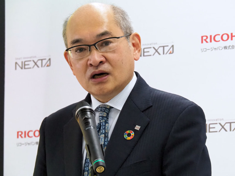 リコージャパン株式会社 取締役常務執行役員の宮本裕嗣氏