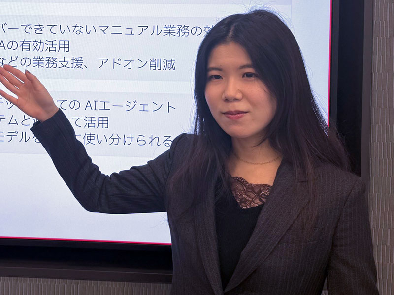 日本IBM テクノロジー事業本部 watsonx事業部 テクニカル・スペシャリスト 長田栞氏