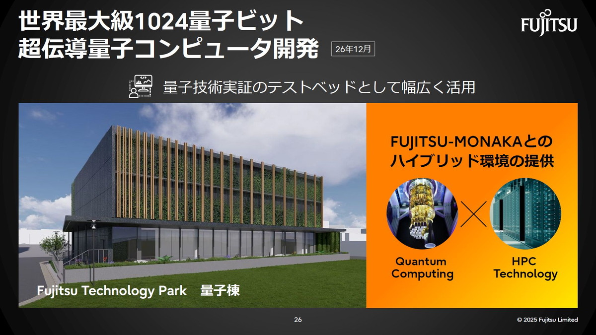 世界最大級1024量子ビット 超伝導量子コンピュータ開発