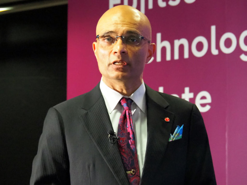 富士通株式会社 執行役員副社長 CTO システムプラットフォーム担当のヴィヴェック・マハジャン氏