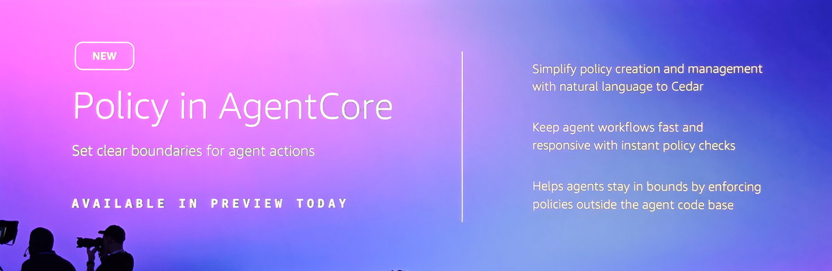 Policy in Amazon Bedrock AgentCore