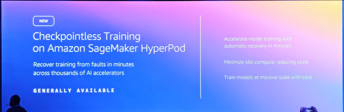 SageMaker HyperPod の新しいトレーニング手法