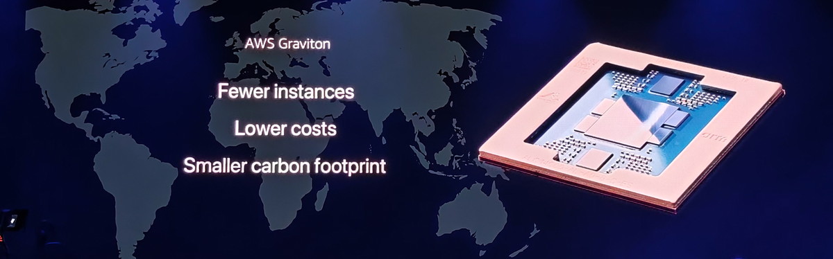 Gravitonの採用で性能向上とコスト削減を発表