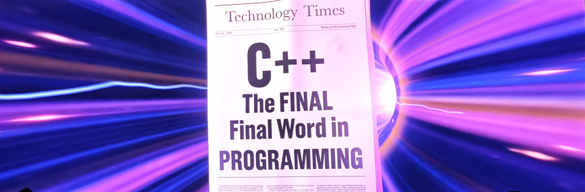 1985年にはC++が…と開発者のツールは日々進化している