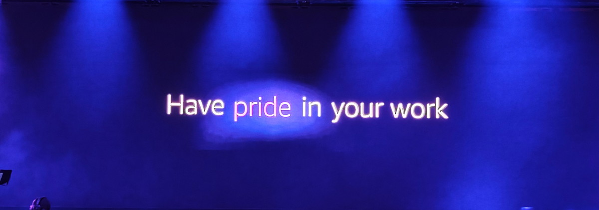 エンジニアよ、誇りを抱けというクラーク博士ばりの名言で講演を締めたヴォゲルス氏