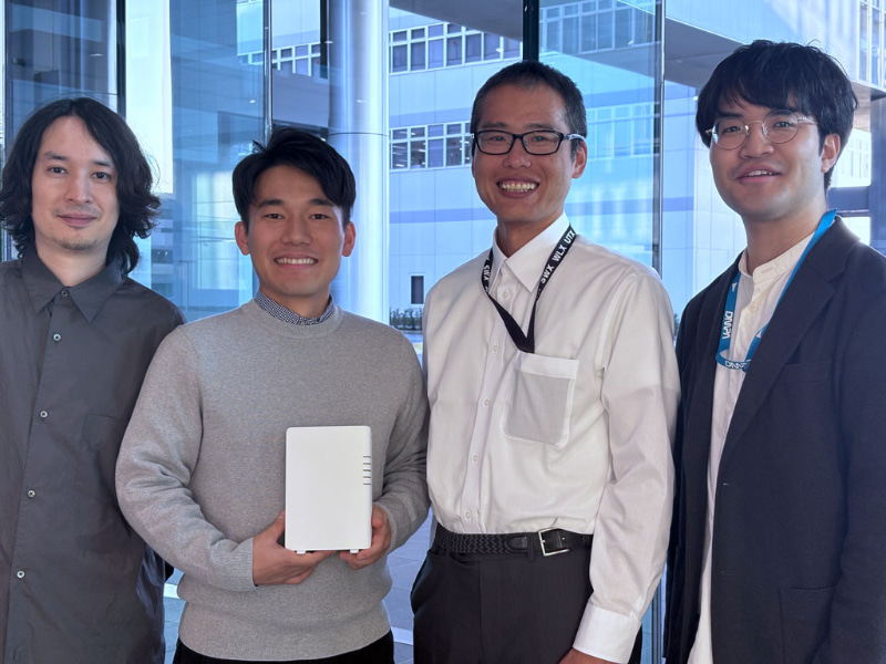 左から、秦佑輔氏、坪井聡汰氏、木村誠氏、鈴木俊太朗氏