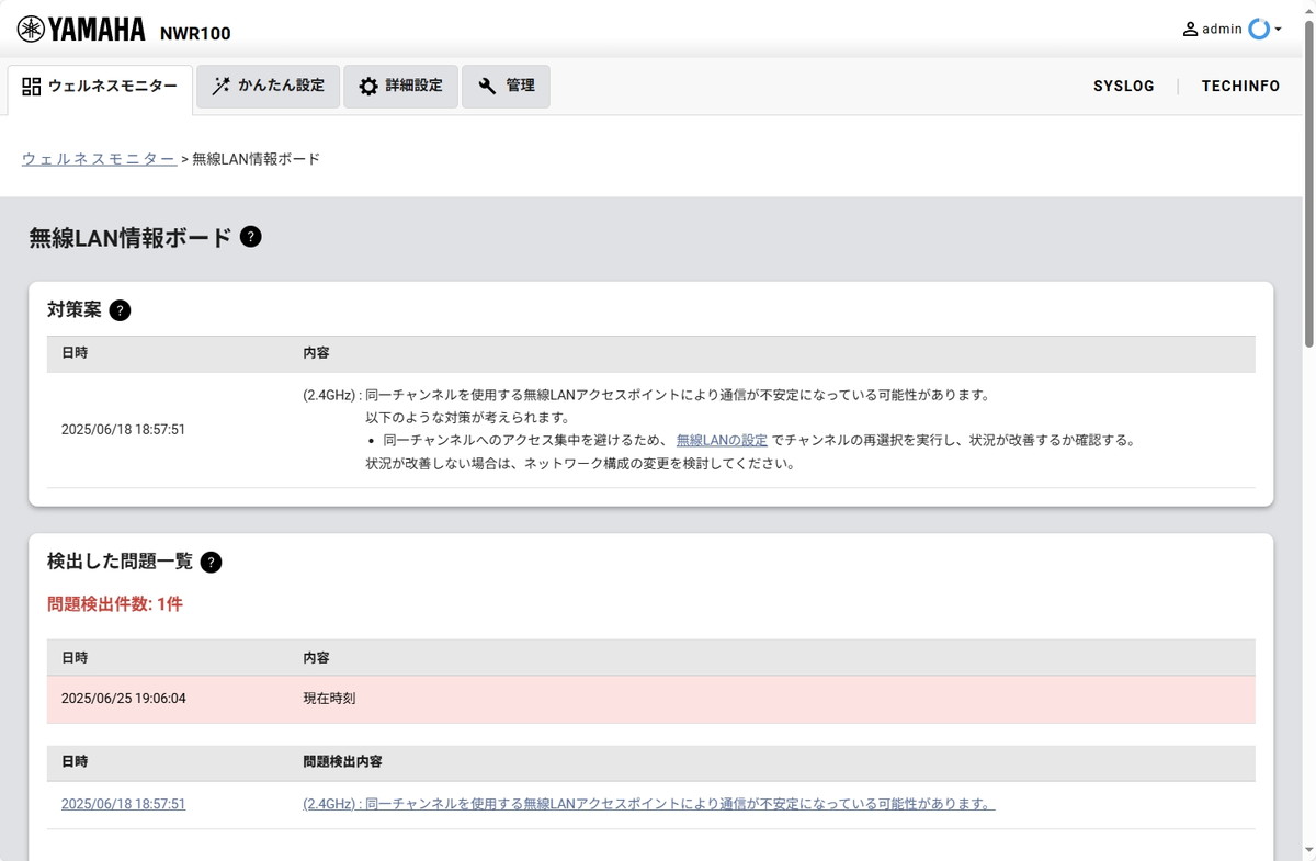 無線LAN情報ボード