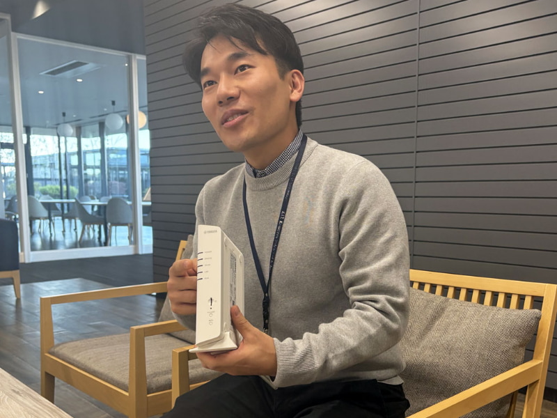 坪井聡汰氏（音響事業本部 プロフェッショナルソリューション事業部 商品開発部 電気グループ 主任）