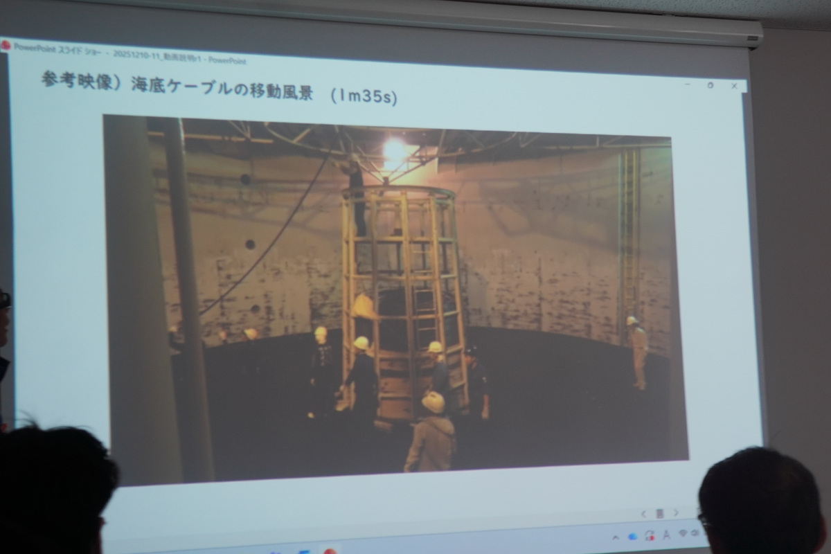 ケーブルタンクの説明動画