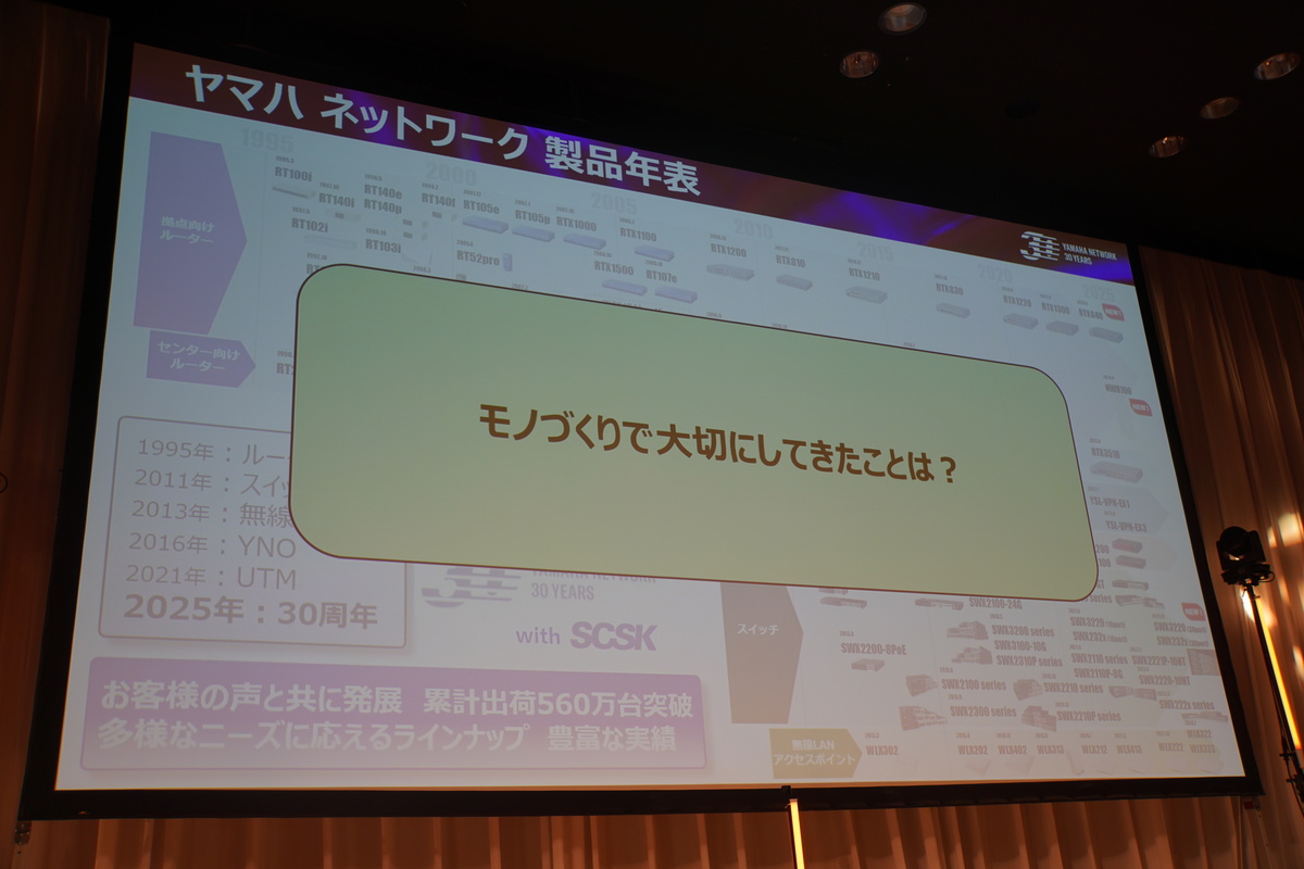 「モノづくりで大切にしてきたことは？」