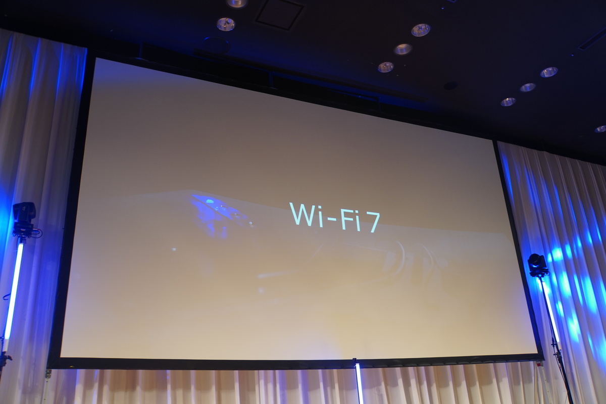 2026年に、Wi-Fi 7対応の無線LANアクセスポイントを発売すべく開発中