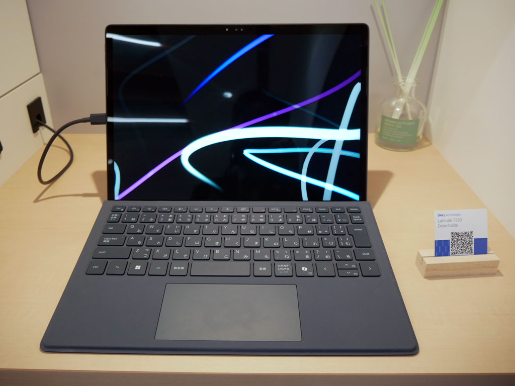 デタッチャブルPCの展示