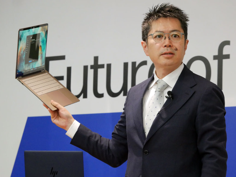 日本HP 執行役員 パーソナルシステムズ事業本部長の松浦徹氏