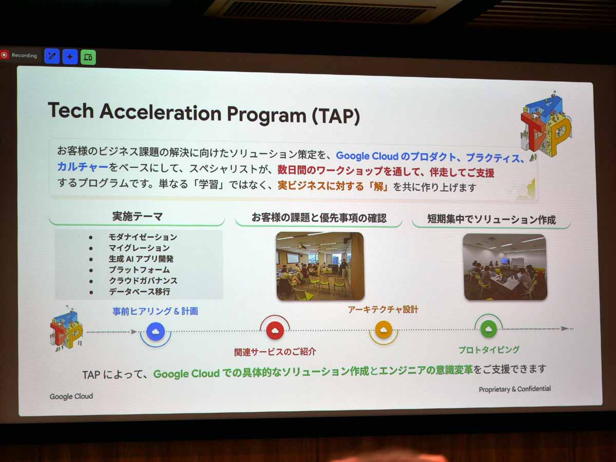 Tech Acceleration Program（TAP）