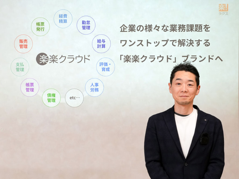 株式会社ラクス 取締役兼CAIOの本松慎一郎氏