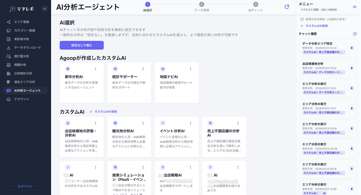 ステップ1：AI選択