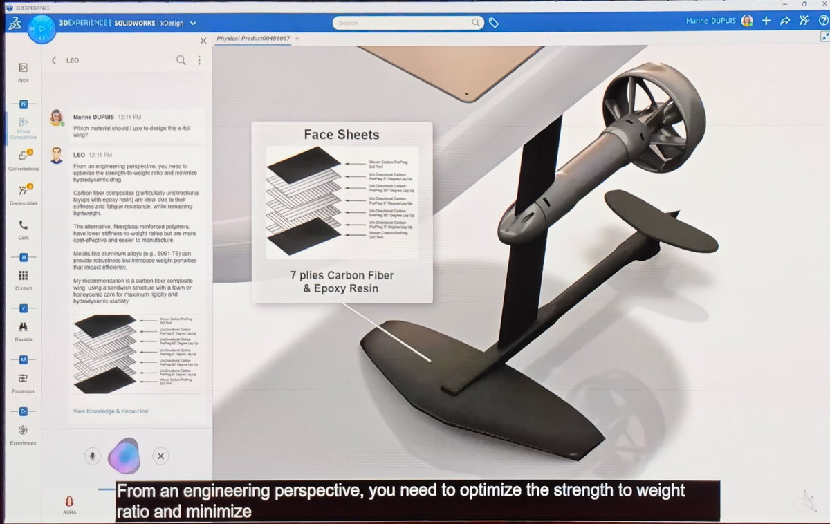 ダッソー・システムズが提供するSOLIDWORKS。エンタープライズ向けのCATIAに対して、SOLIDWORKSのSMB向けという位置づけ