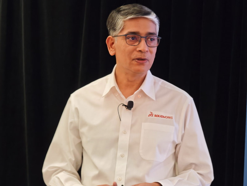 ダッソー・システムズ R＆D担当副社長 兼 SOLIDWORKS CEO マニッシュ・クマー氏